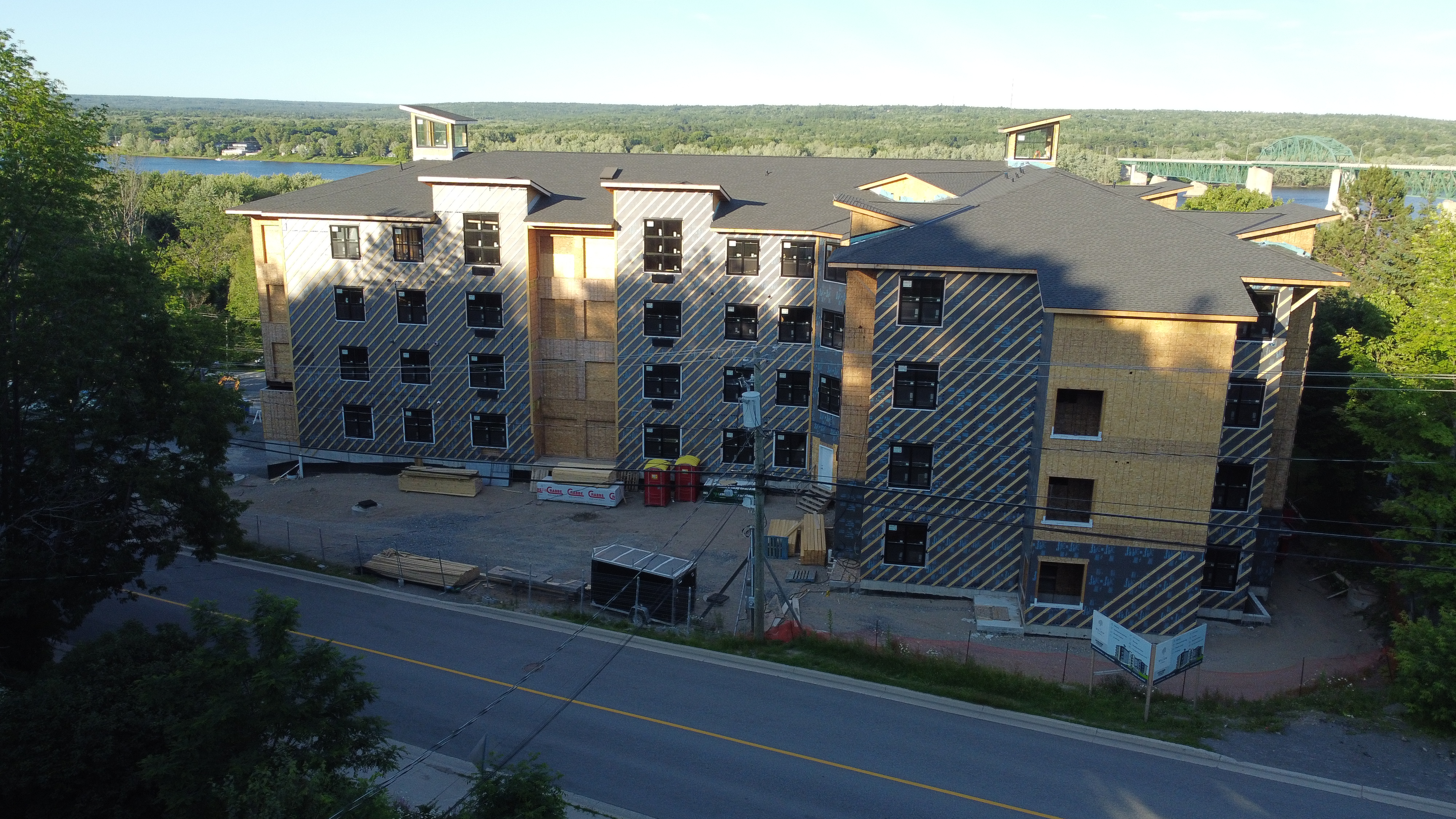 Apartment complex design